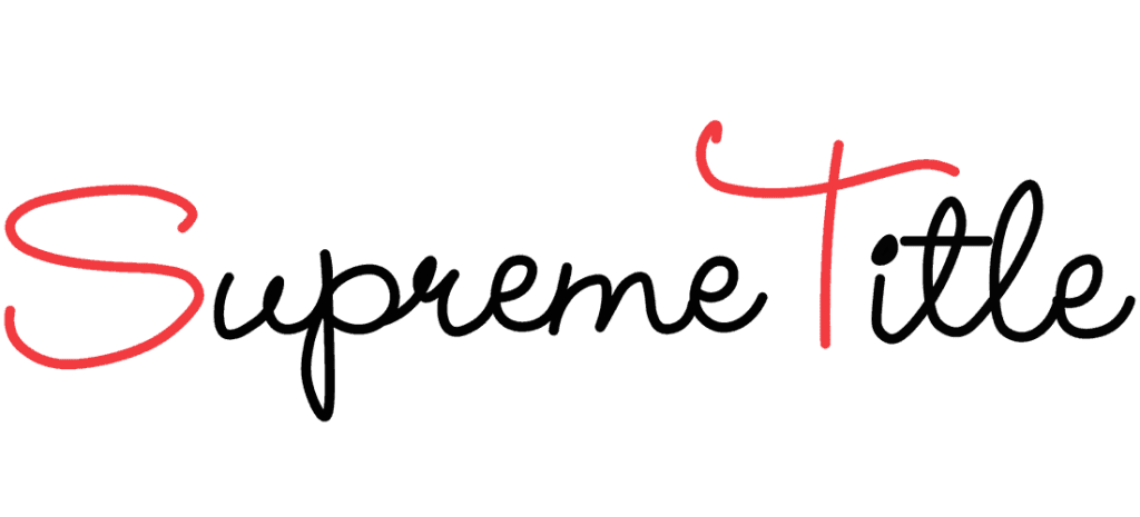 supreme tittle llc logo png